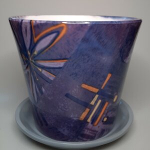 Цветочный горшок Авангард элегант (219) 450 Родники  Родники