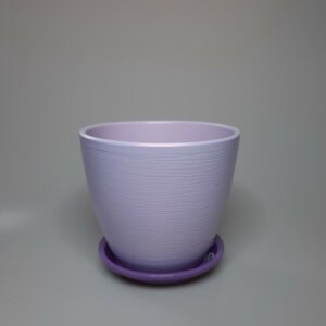 Горшок цветочный Перламутр бутон сиреневый 250 Родники  Родники