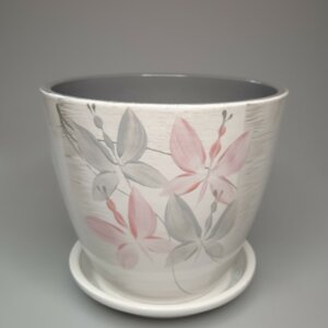 Горшок цветочный Роспись Бутон Вальс 300 Родники  Родники