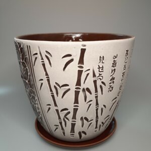 Цветочный горшок Бутон Бамбук 500 Родники  Родники