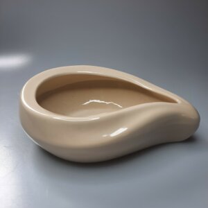 Кашпо д/цветов керамическое "Бонсай". Белый Родники  Родники