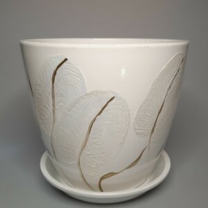 Горшок цветочный "Роспись бутон 177" 600 Родники  Родники