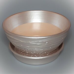 Цветочный горшок "Фиалочница" D13 шелкография Родники  Родники