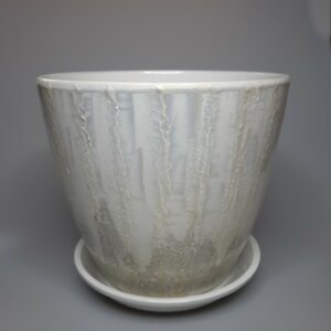 Горшок цветочный "Роспись бутон 176" 600 Родники  Родники