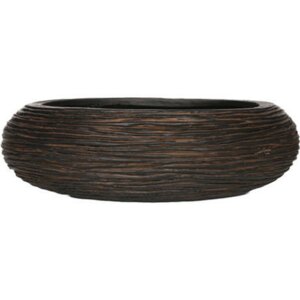 Кашпо "Nature" плоская чаша 21х8 см. Родники  Родники