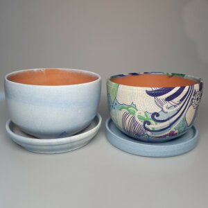 Цветочный горшок 13 см. в ассортименте Родники  Родники