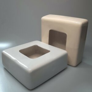 Кашпо квадратное "Бонсай" 14х6 см.  Родники  Родники