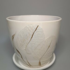 Горшок цветочный "Роспись бутон 177" 400 Родники  Родники