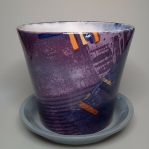 Цветочный горшок Авангард элегант (219) 350 Родники  Родники