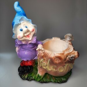 Кашпо "Гном мальчик" 10х13 см. Родники  Родники